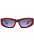6836 6 Cat Eye Bordo Kadın Güneş Gözlüğü 2
