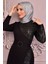 Pul Detaylı Tesettür Abiye 2524 4