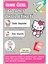 Hello Kitty Temalı /isme Özel Etiket / Okul Etiketi , Kalem Defter Kitap Etiketi 186 Adet/ E-002 1