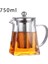 Infuser Isıtmalı Dayanıklı Kaplı Çiçek Çiçek Çiçek Çay Bitkisel Pot Kupa Açık Ket Isıtıcı Kare Filtre Cam Çay Pot Çay Çarpısı (Yurt Dışından) 1