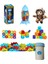 Parçacık Yapı Taşları Bulmaca 3.6cm Kare Yapı Taşları 70PCS [kare Pencere Renk Kutusu] (Yurt Dışından) 1