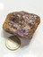 Dekoratif 1. Kalite Ham Uruguay Ametist (Mor Yakut) Kristal P20 2
