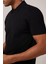 Erkek Kısa Kollu Polo Yaka T-Shirt Siyah 4