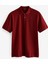 Erkek Kısa Kollu Polo Yaka T-Shirt Bordo 1