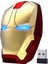 Kablosuz Iron Man Mouse 2.4g Optik - Gold 1