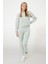 Kadın Önde Üçgen Logolu Scuba Sweatshirt 3