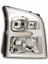Ford Transit V347 Ön Sağ Far 2006-2014 Arası Manuel ARC-505694 1