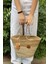 Premium Naturel Krem Plaj Çantası 5032 27 x 45 3