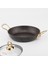 22 cm Gold Stone Kapaklı Sahan, Non-Stick Yumurta Omlet Tavası (Çelik Kulp) 2