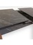 Yemek Masası Açılabilir 6 kişilik Siyah Mermer 80X130 3
