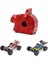 Metal Dalga Kutusu Dişli Kutusu Kabuk Kapağı Diferansiyel Konut 144001-1254 Wltoys 144001 1/14 Rc Araba Parçaları, Titanyum 2 Adet (Yurt Dışından) 4