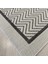 Jüt Sisal Gri Beyaz Makine Halısı 9718 2