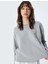 Basic Sweatshirt Bisiklet Yaka Uzun Kollu 2