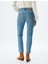 Slim Fit Kot Pantolon Düz Paça Düğmeli Pamuklu - Slim Straight Fit Jean 4