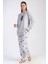 Kadın Welsoft Uzun Kol Pijama Takım , 403153 1