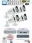 4'lü Güvenlik Ip Kamera Seti - 4mp Dış Mekan Kamera, 3.6mm Lens, H.265, Poe, Warm Ir Gece Görüşü, 9 Kanal Nvr, 4 Port Poe Switch, 500GB Hdd, 100 Metre 2