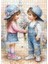 Ahşap Mdf Puzzle Yapboz Birbirine Çiçek Veren Çocuklar 500 Parça 50*70 cm 1