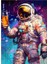 Ahşap Mdf Puzzle Yapboz Bira Içen Astronot 120 Parça 25*35 cm 1