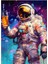 Karizma Tablo Ahşap Mdf Puzzle Yapboz Bira Içen Astronot 255 Parça 35*50 cm 1