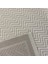 Jüt Sisal Bej Beyaz Makine Halısı 9717 3