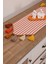 Renkli Püsküllü Çizgili Runner 90 x 30,R-47k 3