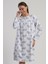 Pamuklu Kadın Uzun Kol Ikı Iplık Gecelik , 161709 4