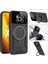 Xiaomi Poco X3 Nfc / X3 Pro Için Çift Katmanlı Manyetik Halka Lens Standı Telefon Kılıfı - Rose Gold (Yurt Dışından) 2