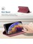 iPhone Xs / iPhone x Için Vinil Deri Kapak Flip Cüzdan Standı Telefon Kılıfı - Kırmızı (Yurt Dışından) 3