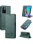 Xiaomi Redmi Note 11 Pro/note 11 Pro+ Için Vintage Deri Cüzdan Standı Telefon Kılıfı - Yeşil (Yurt Dışından) 1