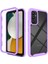 Samsung Galaxy A34 5g Için Hibrit Bumper Tam Koruma Telefon Kılıfı - Mor (Yurt Dışından) 1