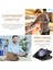Samsung Galaxy Z Fold 5 Için Vintage Çok Fonksiyonlu Deri Kapak Flip Cüzdan Kart Yuvaları Fermuar Telefon Kılıfı Kahverengi (Yurt Dışından) 5