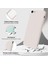 iPhone Se Için Ince Yumuşak Likit Silikon Tampon Telefon Kılıfı - Beyaz (Yurt Dışından) 2