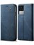 Xiaomi Redmi K50 Pro Için Kot Deri Flip Cüzdan Standlı Telefon Kılıfı - Mavi (Yurt Dışından) 1