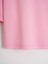 Kadın Oversize Bisiklet Yaka Düz Crop T-Shirt - Pembe 3