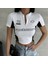 Y2K Rock More Zip Fermuarlı Siyah Crop S - Siyah 5