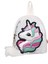Kız Çocuk Unicorn Işıklı Pullu Ponponlu Sırt Çantası 1