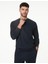 Saf Pamuklu Waffle Sweatshirt 1