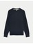 Saf Pamuklu Waffle Sweatshirt 5