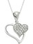 925 Ayar Gümüş Kalpli Kadın Kolye 1