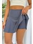 Yüksek Bel Volanlı Şortlu Spor Etek Deniz Şortu Skirt With Shorts 2