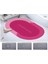 Büyük Boy Pembe Süper Su Emici Kaymaz Tabanlı Banyo Paspası ( 80 x 50 ) cm 2