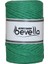 Premium 3 Büküm Burgulu Pamuk Makrome Ipi 3 mm 250 gr Benetton Yeşil 1