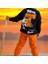 Erkek Çocuk Karakter Baskı Desen Turuncu - Siyah Renk Sweatshirt Eşofman 2 Parçalı Alt Üst Takım 2