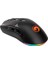 M803W Bk RGB Kablosuz Oyuncu Mouse 1