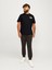 Jjecorp Logo Tee Ss O-Neck Noos Pls Erkek Siyah Büyük Beden Tshirt 12158505-02 4