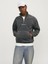 Jack & Jones Jorvesterbro Fleece Quarter Zıp Noos Erkek Antrasit Sweatshirt 12262981-16 1