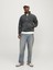 Jack & Jones Jorvesterbro Fleece Quarter Zıp Noos Erkek Antrasit Sweatshirt 12262981-16 5