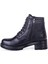 54071 Kadın Hakiki Deri Fermuarlı Bağcıklı Bot 4