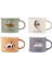 Animal 4'lü Çay Fincanı 160 ml 1