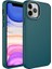 iPhone 12 Pro Max Kılıf Metal Çerçeve ve Buton Tasarımlı Silikon Luna Kapak 1